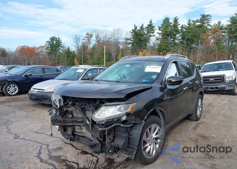 2014 Nissan Rogue Sl from USA, damaged, VIN 5N1AT2MV1EC768875